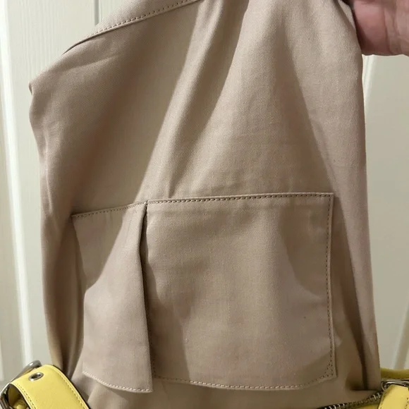 Coach❤️Legacy Medium Duffle Two Way Yellow  Shoulder Bag 2012 19889 *Callout* - Picture 13 of 14
